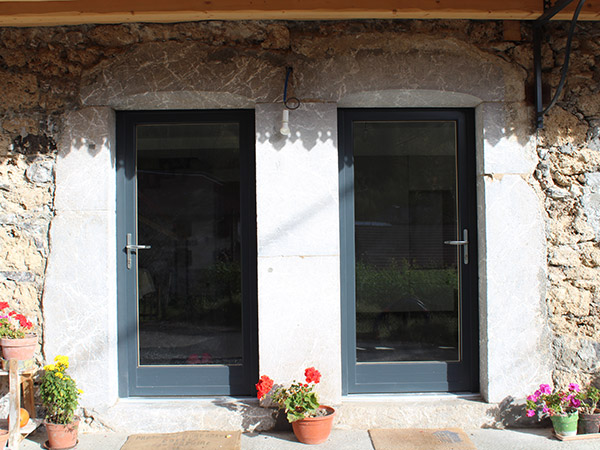 Menuiserie Pellet-Jambaz porte d'entrée